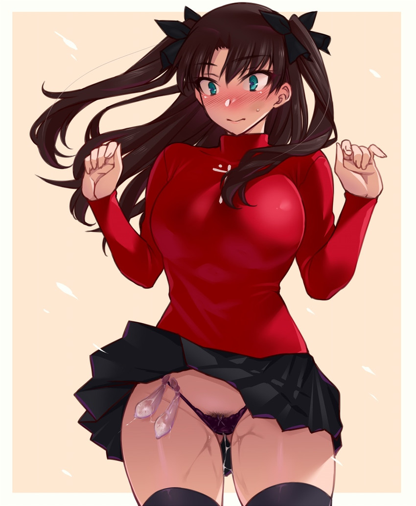 tohsaka rin (fate and 1 more) drawn by namidame
