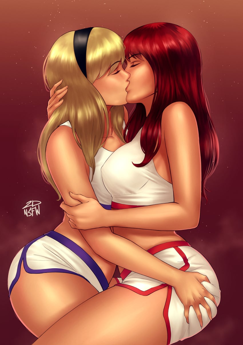 gwen stacy and mary jane watson (marvel and 1 more) drawn by 2dswirl