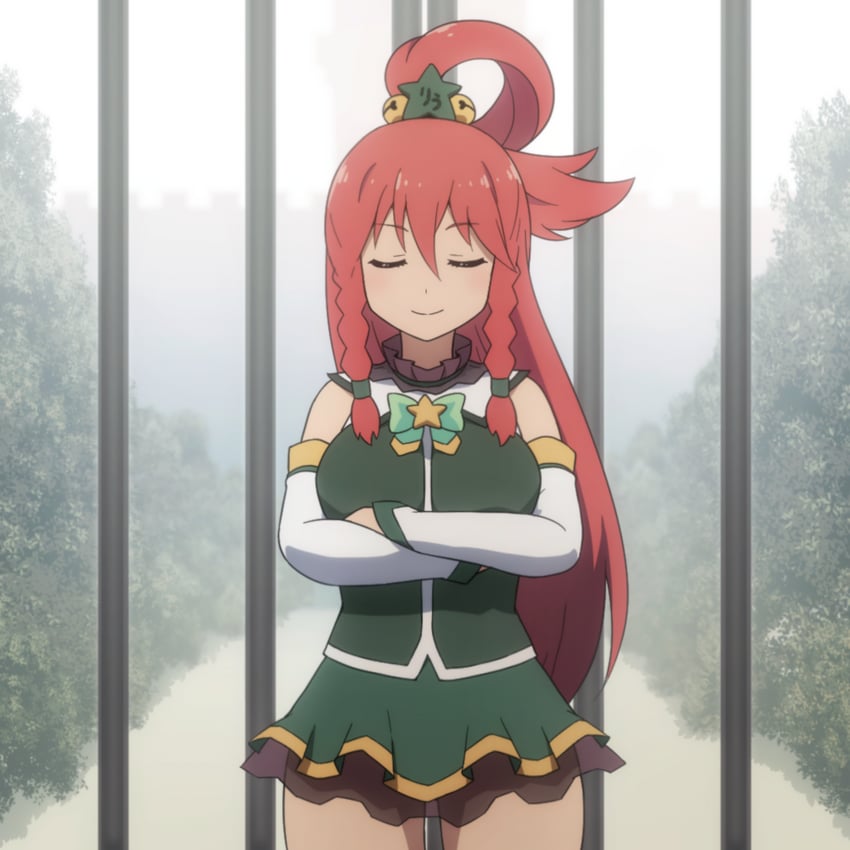 hong meiling and aqua (touhou and 1 more) drawn by shirosato
