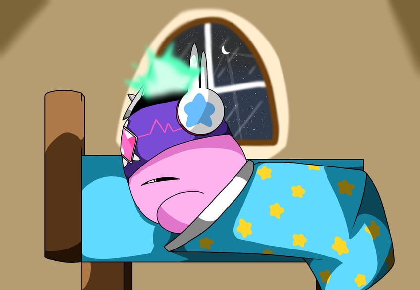 kirby, bomb kirby, and homing bomb kirby (kirby and 1 more) drawn by thecrystalkirby1