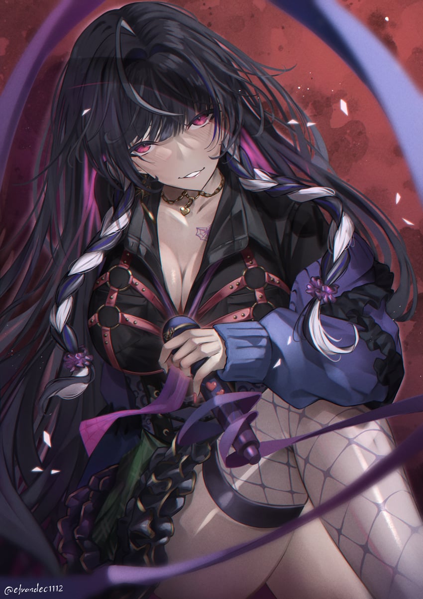 meloco kyoran (nijisanji and 1 more) drawn by elvandec