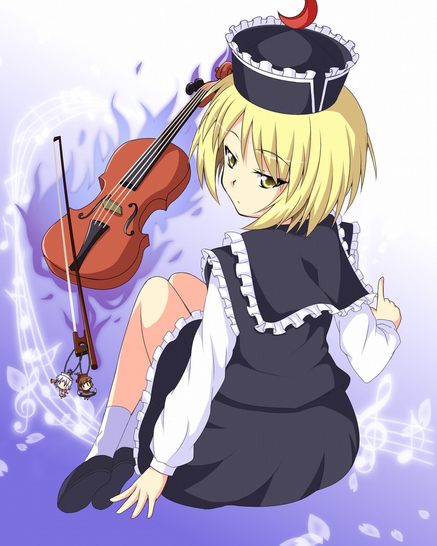 lunasa prismriver, merlin prismriver, and lyrica prismriver (touhou) drawn by utakata_(azaka00)