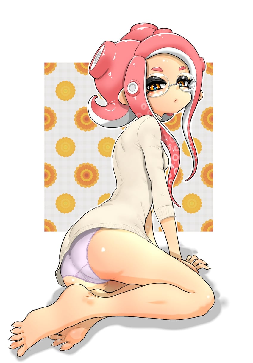 octoling player character and octoling girl (splatoon and 1 more) drawn by koharu2.5