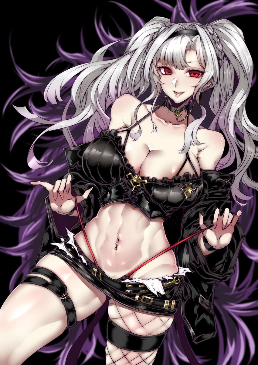 zeta and alter ego malevolent (granblue fantasy) drawn by gggg
