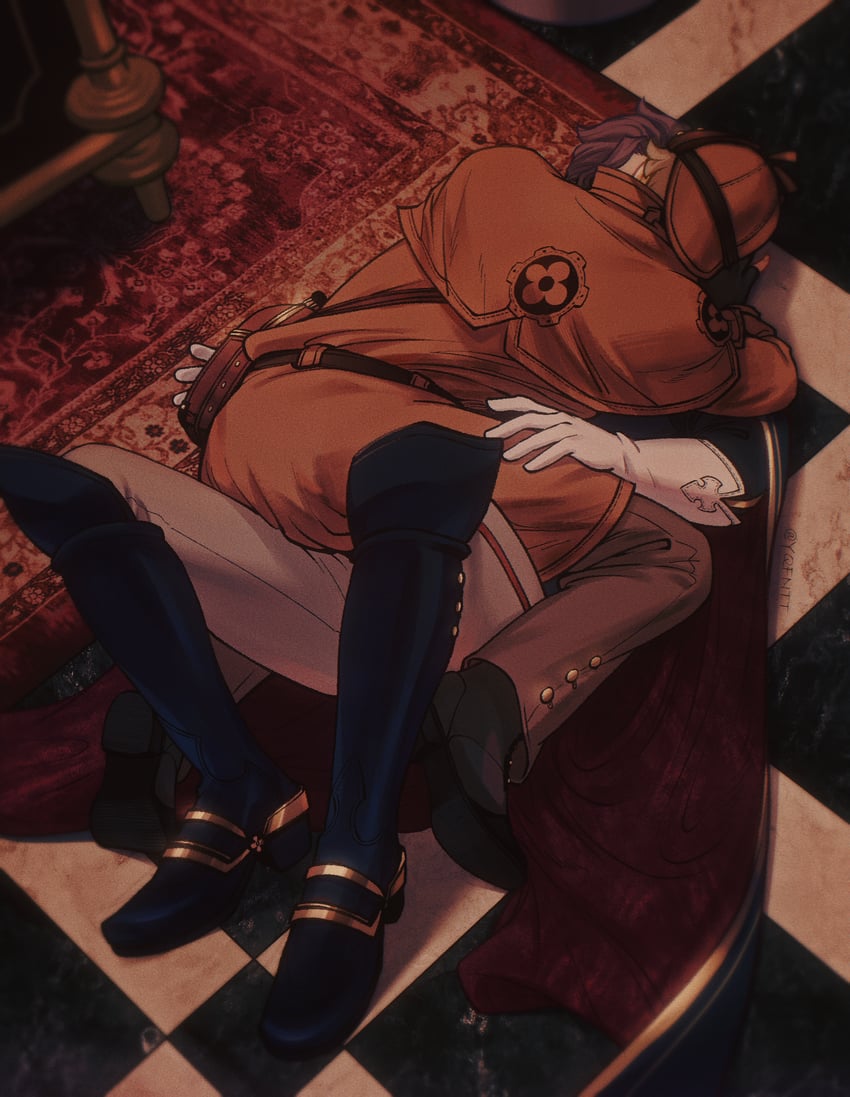 barok van zieks and herlock sholmes (ace attorney and 1 more) drawn by kaze_(yznyttdgs)