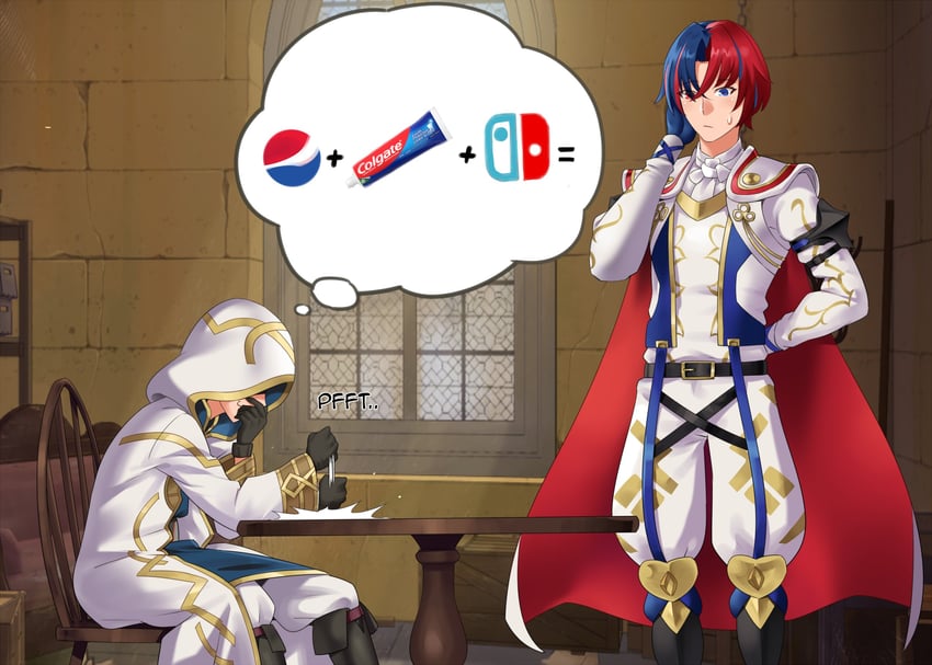kiran, male alear, and male kiran (fire emblem and 4 more) drawn by igni_tion