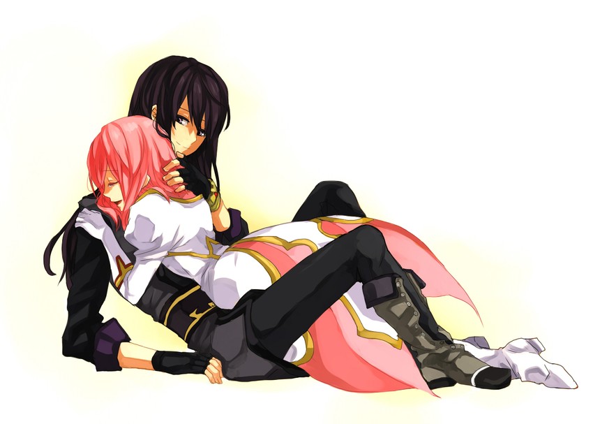 yuri lowell and estellise sidos heurassein (tales of and 1 more) drawn by nanamura