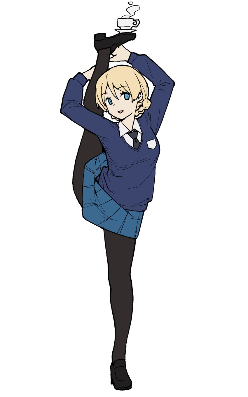 darjeeling (girls und panzer) drawn by onsen_tamago_(hs_egg)