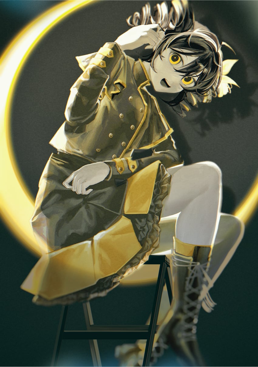 kasane teto (utau and 2 more) drawn by popomine_(popo3ne)