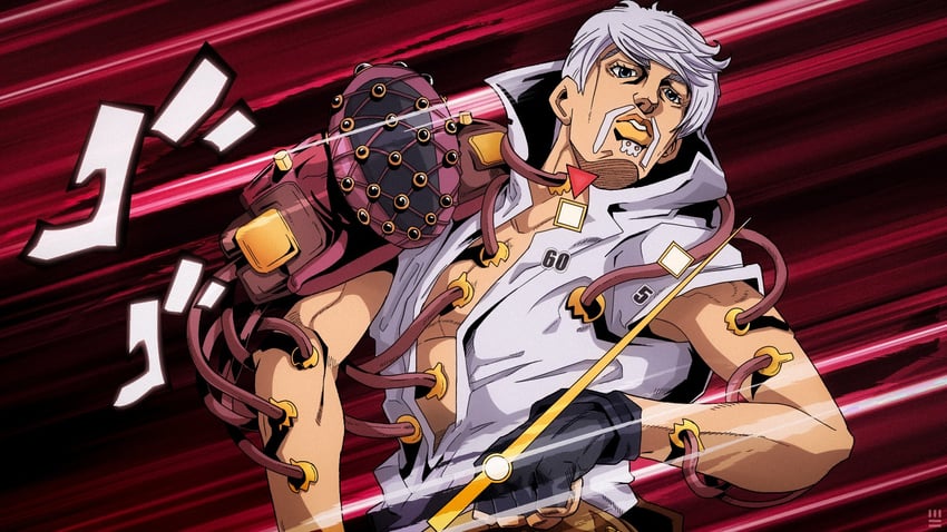ringo roadagain and mandom (jojo no kimyou na bouken and 1 more) drawn by efrenrostran