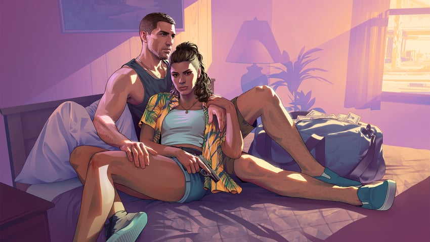 lucia caminos and jason duval (grand theft auto and 1 more)