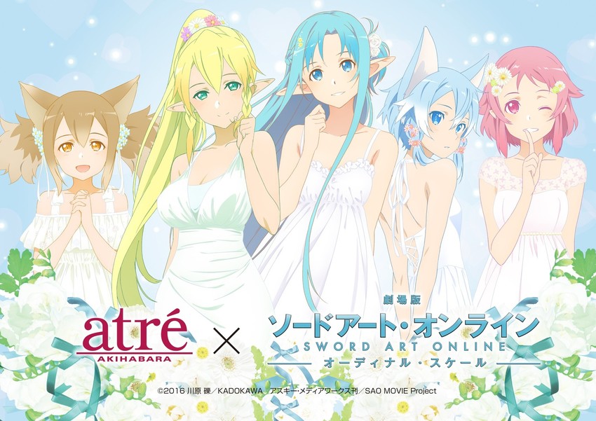 asuna, sinon, leafa, silica, and lisbeth (sword art online)
