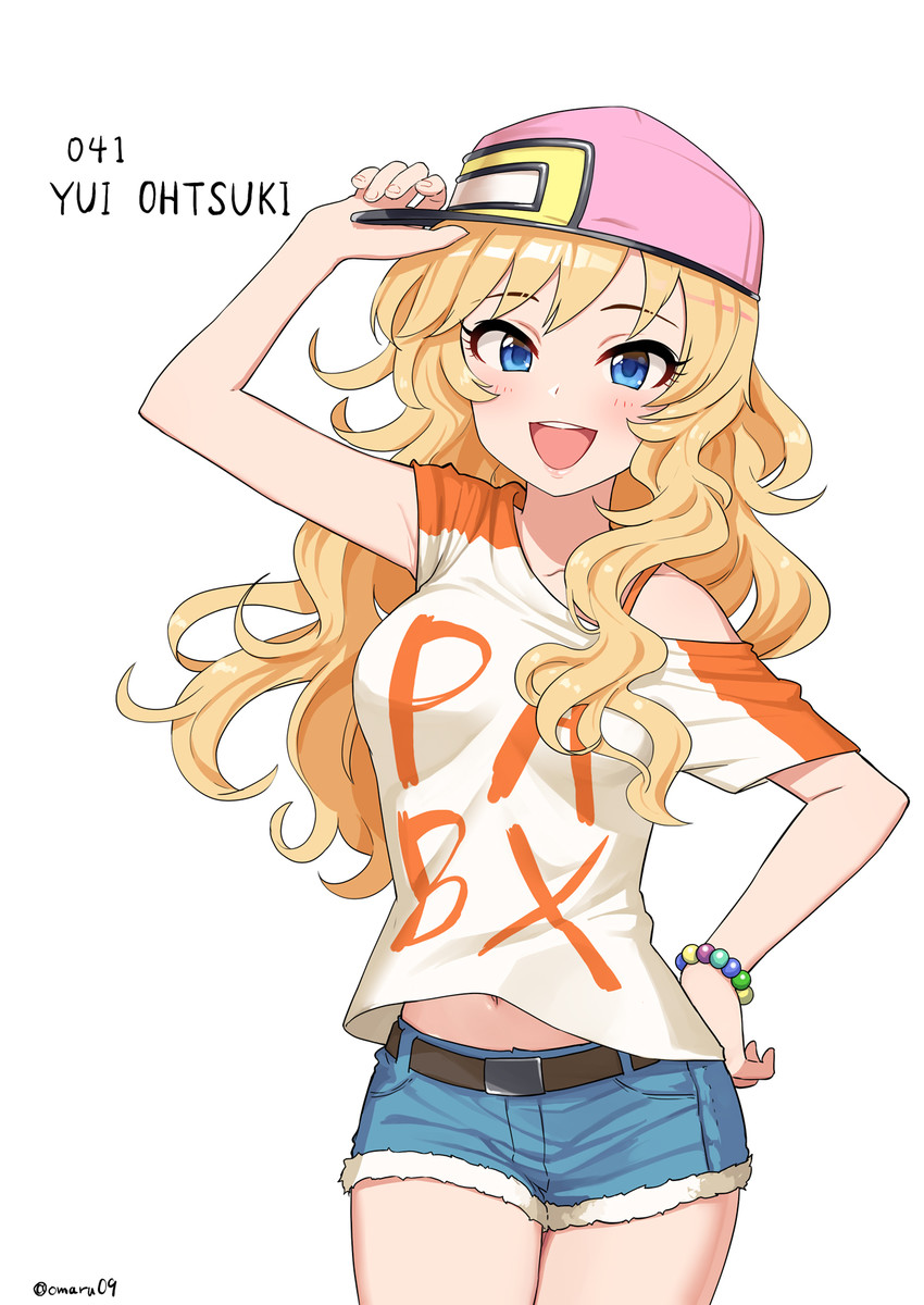 ohtsuki yui (idolmaster and 1 more) drawn by omaru_gyuunyuu