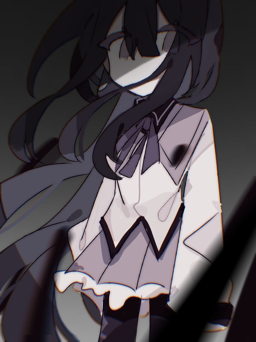 akemi homura (mahou shoujo madoka magica) drawn by xiesi_dili