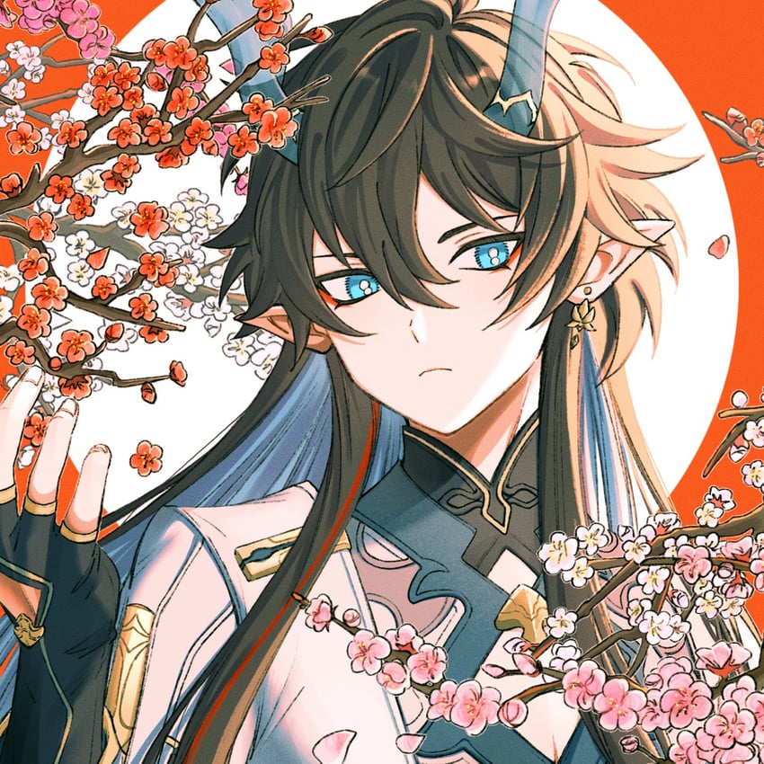 dan heng (honkai and 1 more) drawn by llli_illli_illl