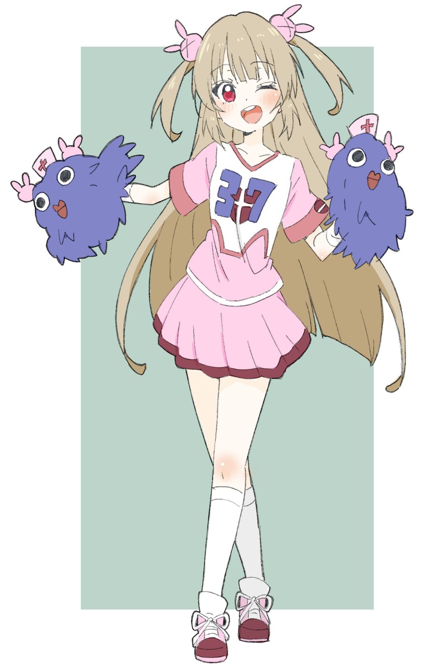 natori sana and saana-kun (sana channel) drawn by donguri_suzume