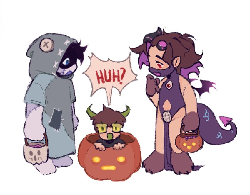 ranboo, slimecicle, sneegsnag, and charlie (indie virtual youtuber and 2 more) drawn by hulatie