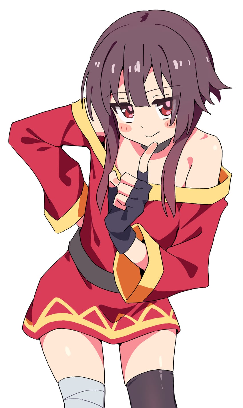 megumin (kono subarashii sekai ni shukufuku wo!) drawn by noyama_takenoko