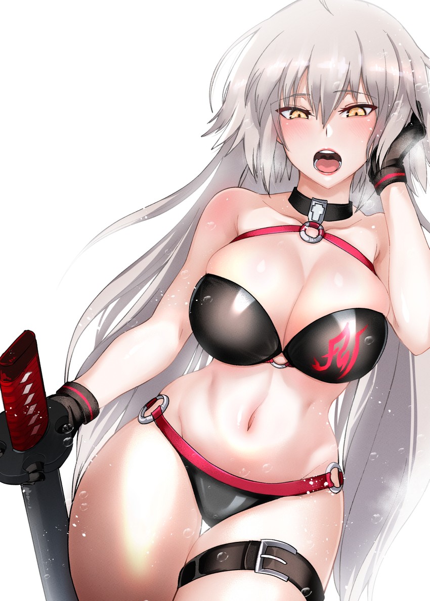 jeanne d'arc alter (fate and 1 more) drawn by saku_(saku1151)