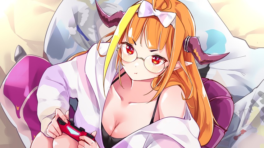 amane kanata, kiryu coco, and tsunomaki watame (hololive) drawn by yuyaiyaui