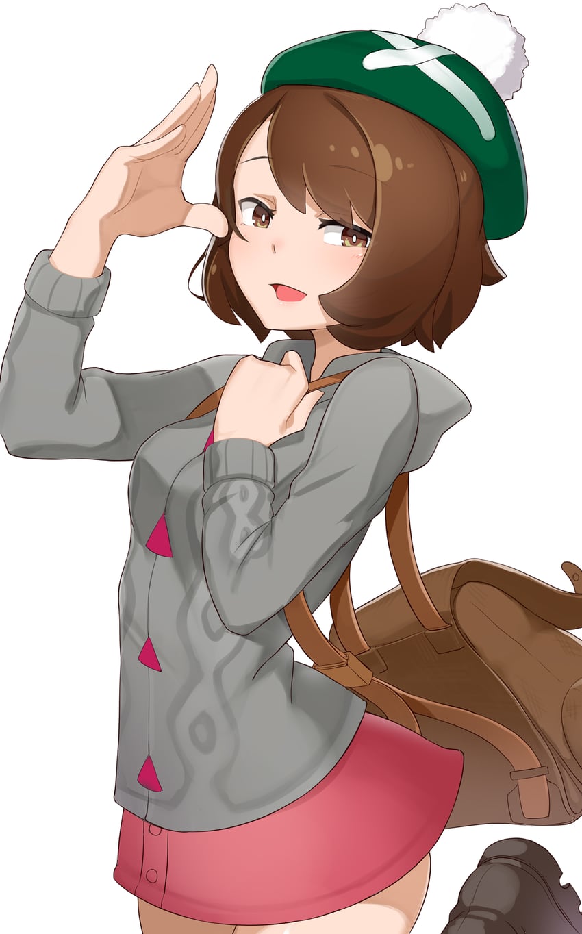 gloria (pokemon and 1 more) drawn by abmayo