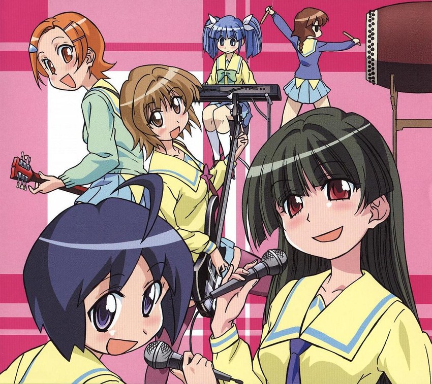 katagiri himeko, tachibana rei, suzuki sayaka, momose kurumi, uehara miyako, and 1 more (pani poni dash!)