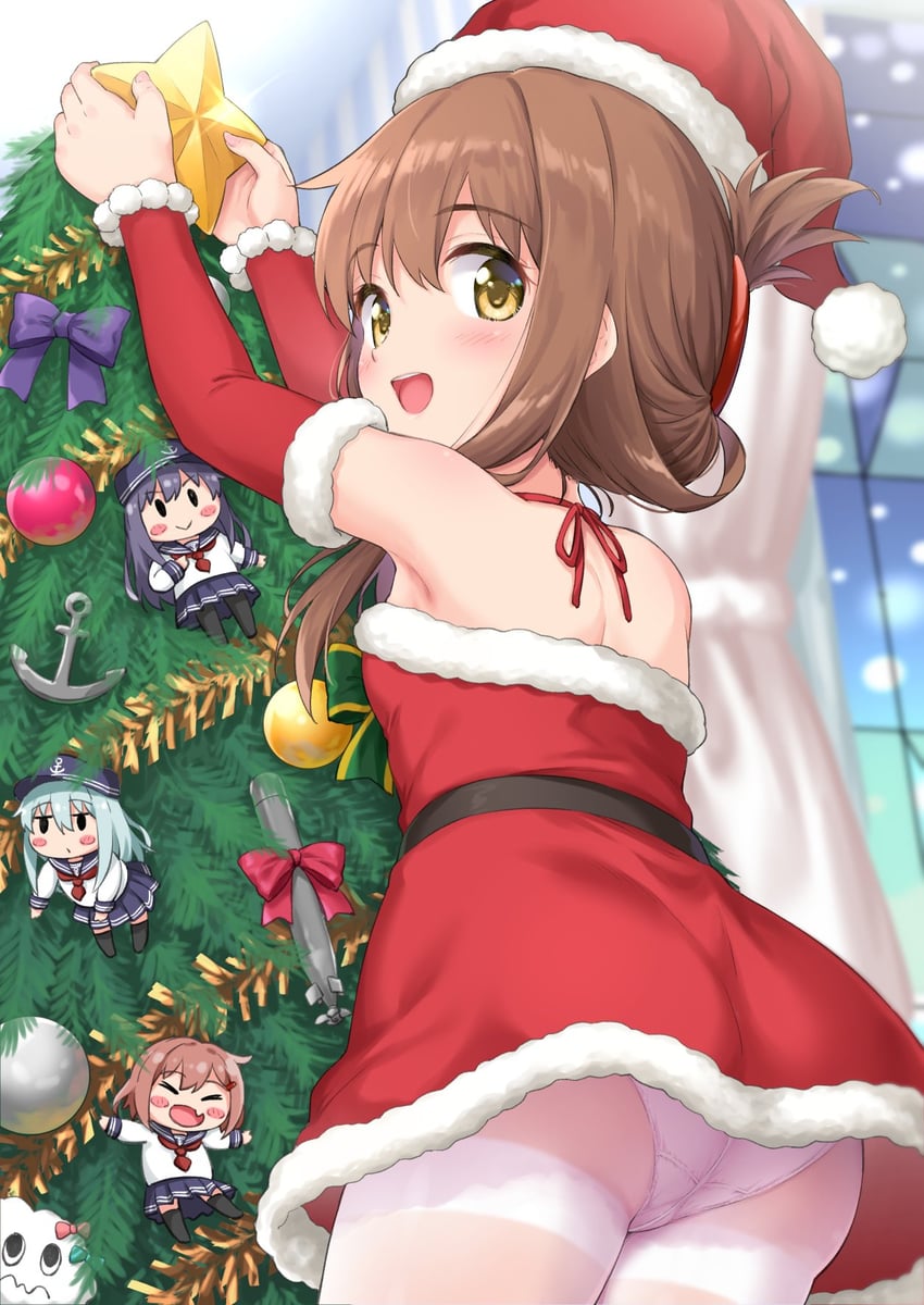 hibiki, inazuma, ikazuchi, and akatsuki (kantai collection) drawn by takoyaki_(takoyaki-batake)