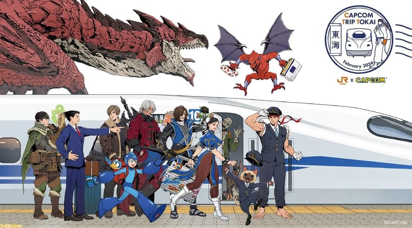 chun-li, monster hunter, ryu, dante, leon s. kennedy, and 7 more (street fighter and 10 more)