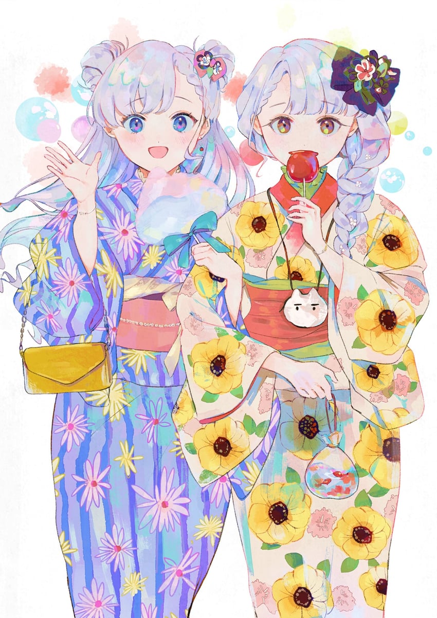 hisakawa hayate and hisakawa nagi (idolmaster and 1 more) drawn by jamu_(yakinikuoi4)
