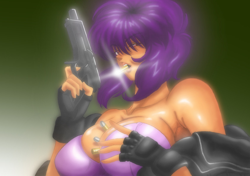 kusanagi motoko (ghost in the shell) drawn by ghost_(mausuman34)