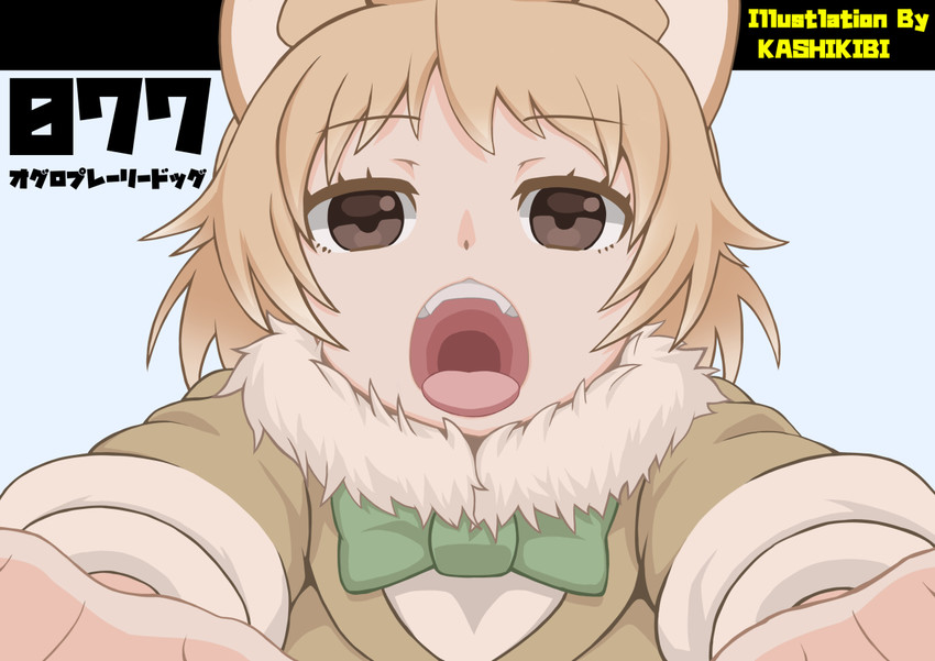 black-tailed prairie dog (kemono friends) drawn by kurosawa_(kurosawakyo)