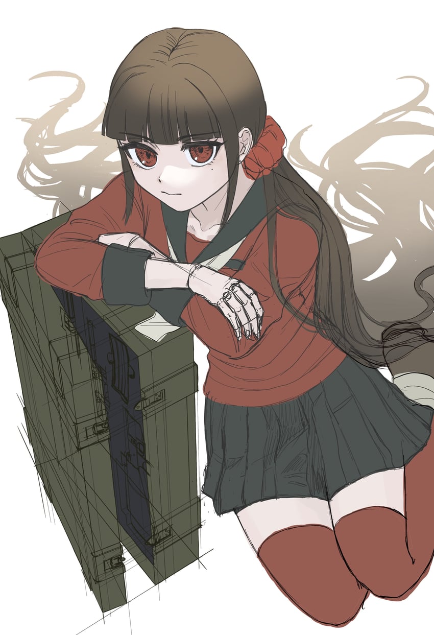 harukawa maki (danganronpa and 1 more) drawn by kudo_(kddrv3)