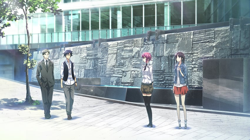 onoe serika and miyashiro takuru (science adventure and 1 more) drawn by sasaki_mutsumi