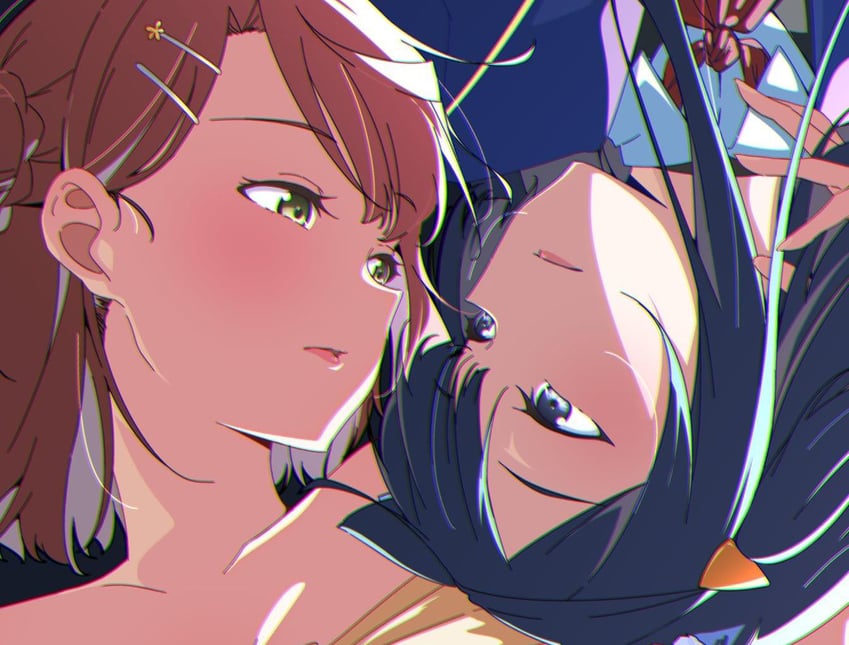 yuki setsuna and uehara ayumu (love live! and 1 more) drawn by musihara