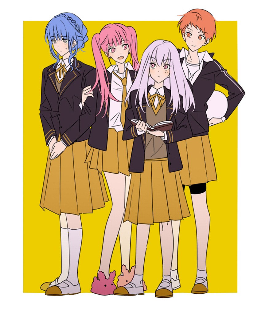 hilda valentine goneril, lysithea von ordelia, marianne von edmund, and leonie pinelli (fire emblem and 1 more) drawn by vo1ez