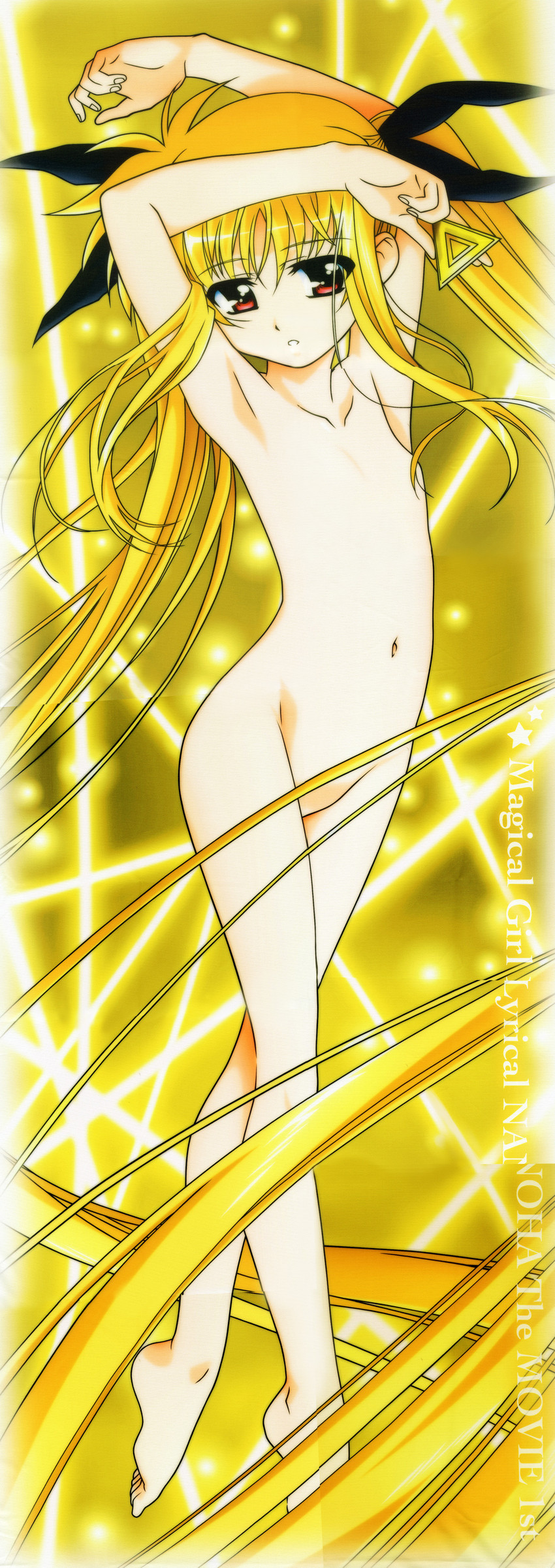 fate testarossa and bardiche (lyrical nanoha and 2 more) drawn by okuda_yasuhiro