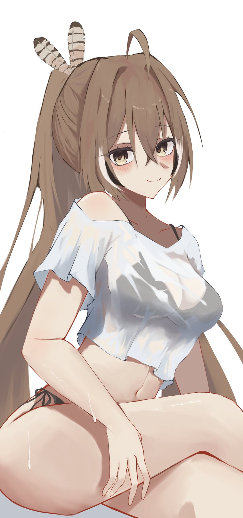 nanashi mumei (hololive and 1 more) drawn by immakms_zzz