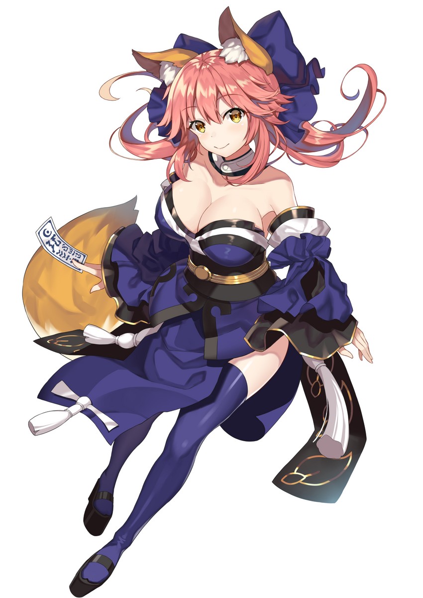 tamamo and tamamo no mae (fate and 1 more) drawn by akae_neo