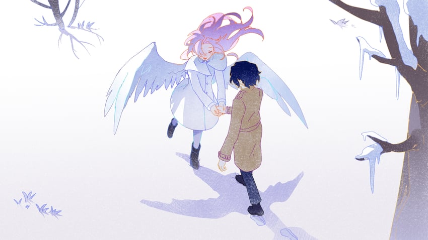 hatsutori hajime and utsugi noriyuki (saibou shinkyoku) drawn by raining_ji