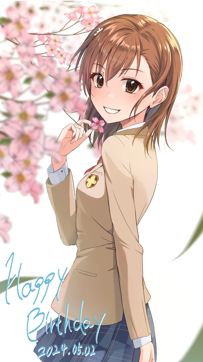 misaka mikoto (toaru majutsu no index and 1 more) drawn by k3rd
