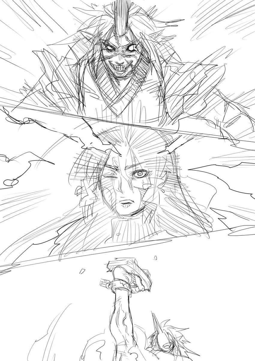 hoshiguma yuugi and sendai hakurei no miko (original and 2 more) drawn by kuroi_yasu