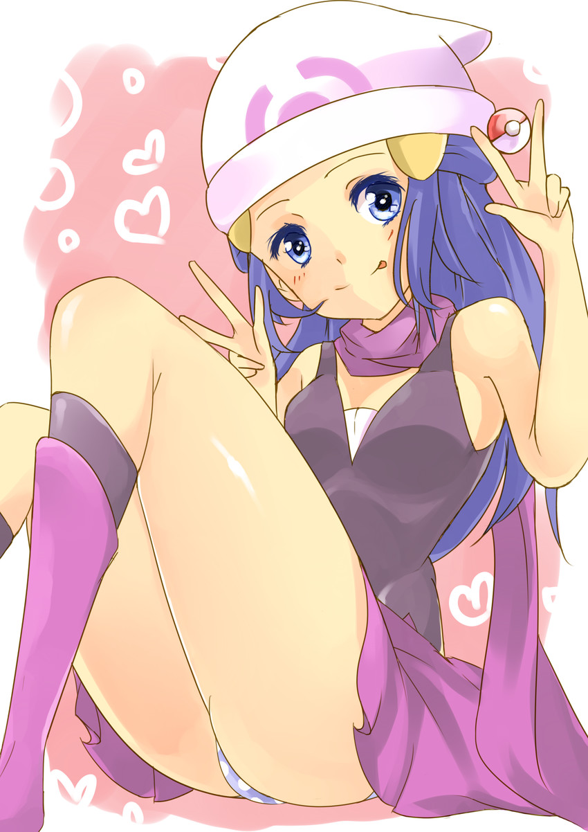 dawn (pokemon and 1 more) drawn by neppuu_(neruneru_nerune)
