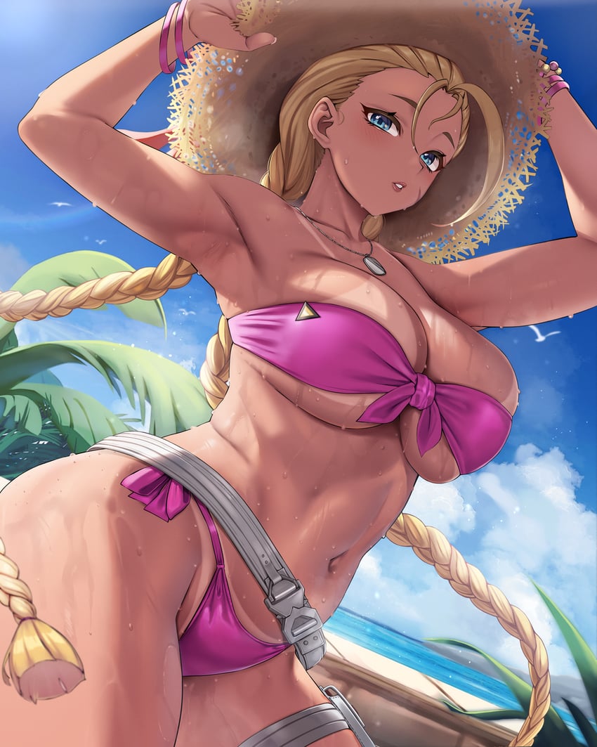 cammy white (street fighter and 1 more) drawn by moisture_(chichi)