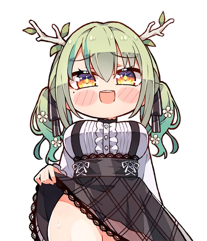 ceres fauna (hololive and 1 more) drawn by kukie-nyan