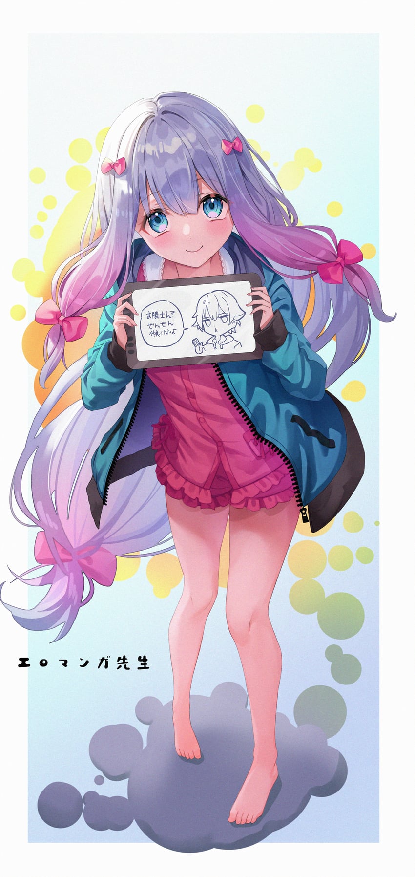 izumi sagiri and izumi masamune (eromanga sensei) drawn by meidi1016