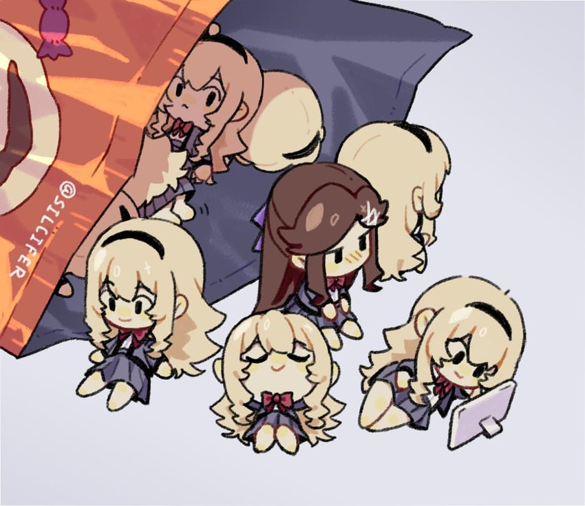 saijou claudine and tendou maya (shoujo kageki revue starlight) drawn by silcifer