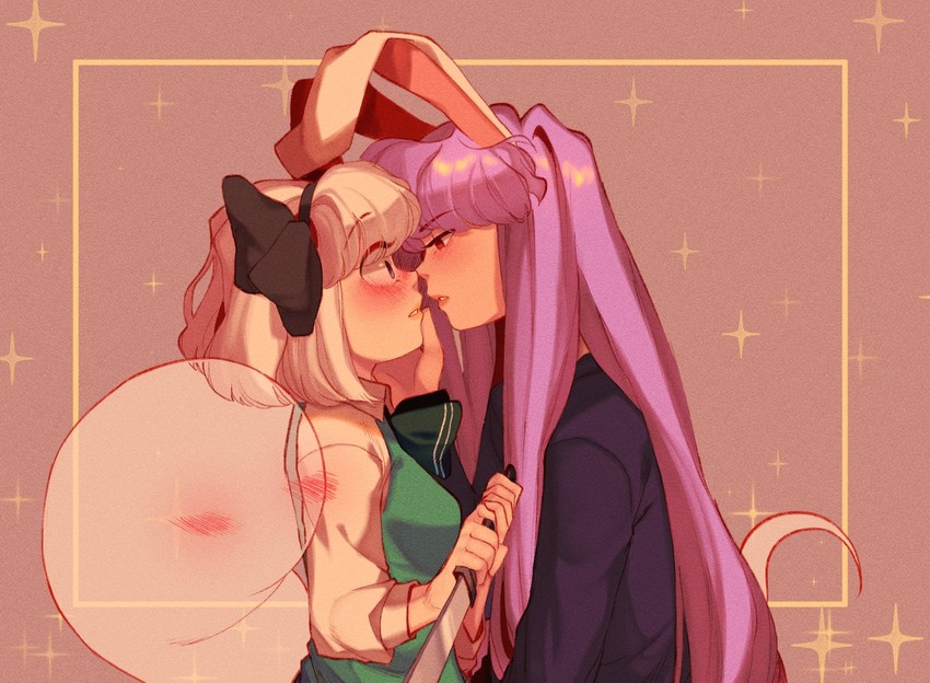 konpaku youmu and reisen udongein inaba (touhou) drawn by pixie_(milkywaypixies)