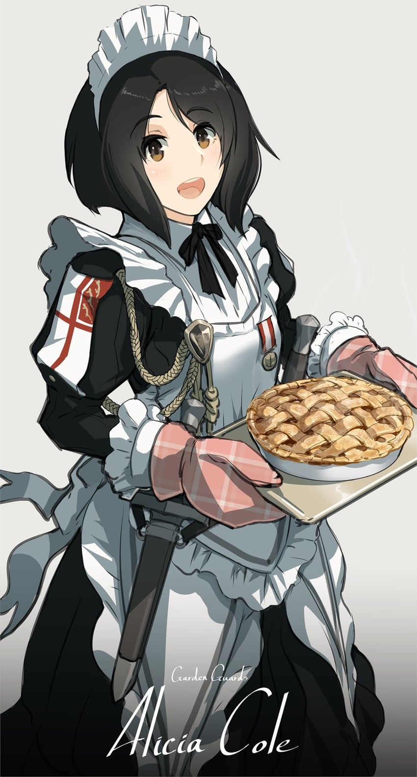 alicia cole (heroes of order) drawn by asterisk_kome