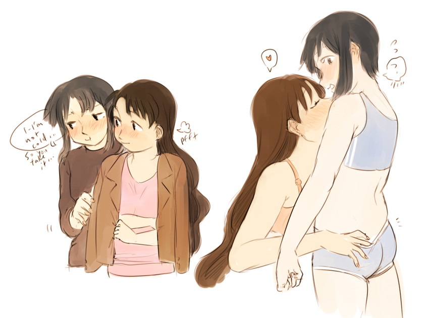 tanizaki yukari and kurosawa minamo (azumanga daioh) drawn by chadolbaegi