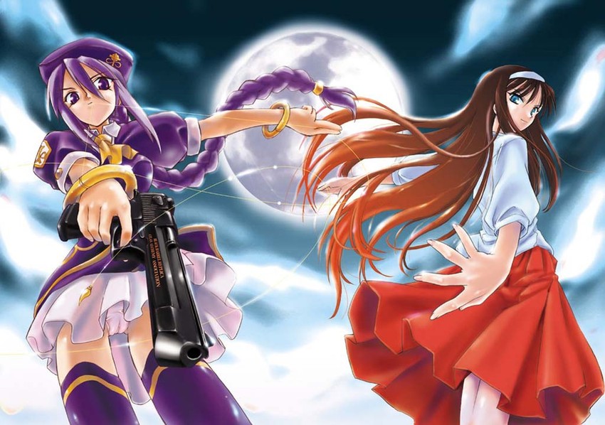 tohno akiha, sion eltnam, and sion eltnam atlasia (tsukihime and 1 more) drawn by ouma_tokiichi